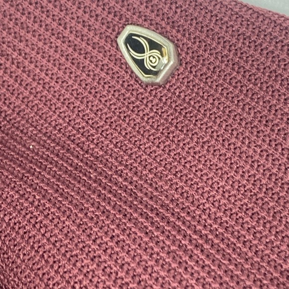 Spyder Leggy Femme Mid Weight Stryke Fleece Medium Maroon Full Zip Hooded 868264 - Picture 10 of 10